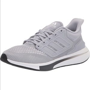 🏃🏻‍♂️Adidas Mens EQ21 Run running shoes sneakers Gray  Brand new !!!!
